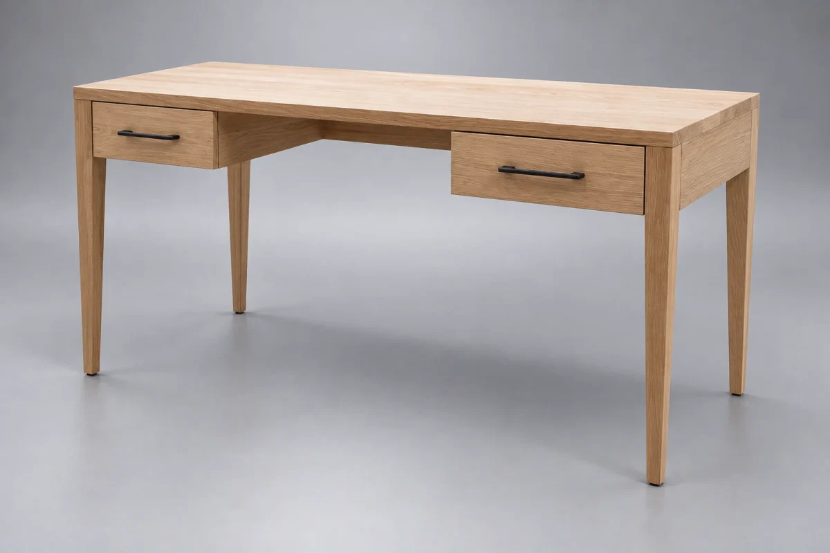 Custom SB428 Desk on a silver studio background