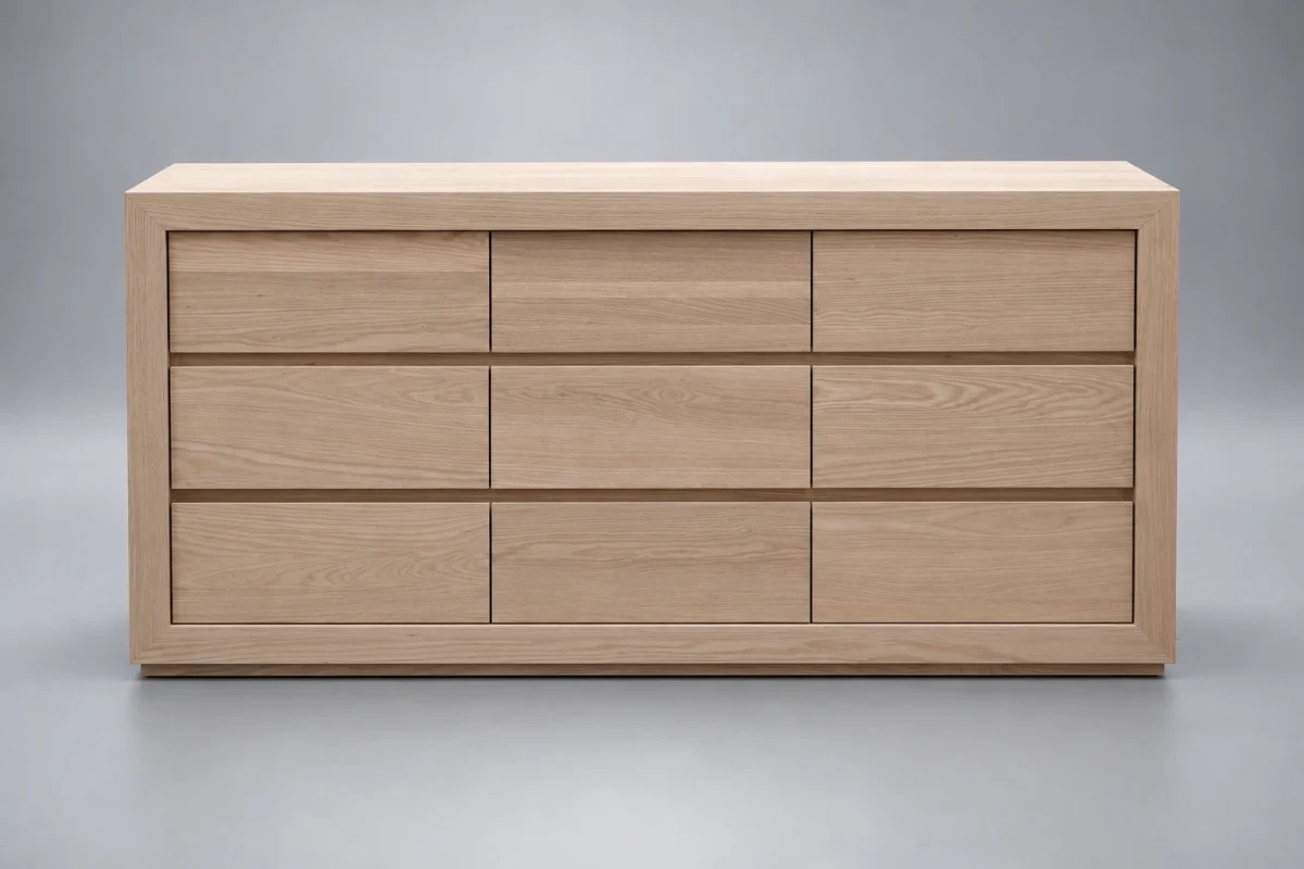 Custom TSB1196 Dresser on a silver studio background