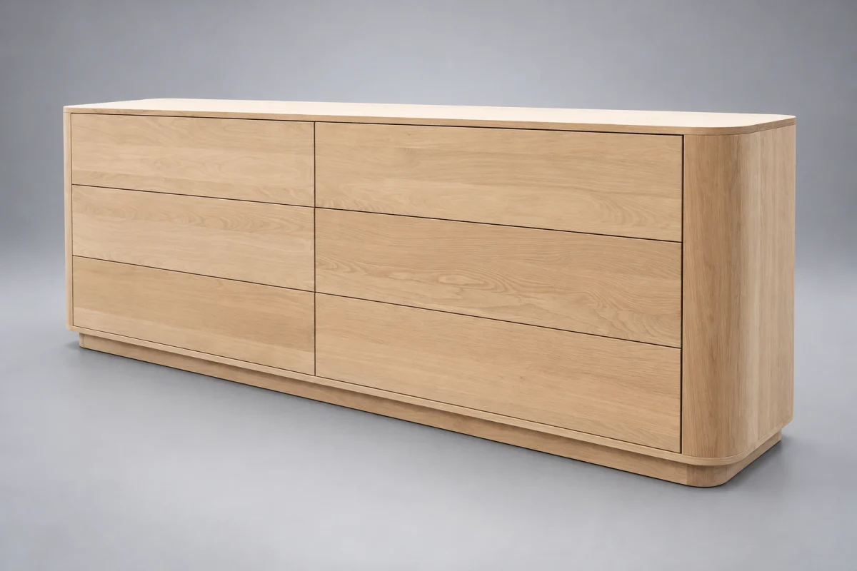 Custom SB869 Dresser on a silver studio background