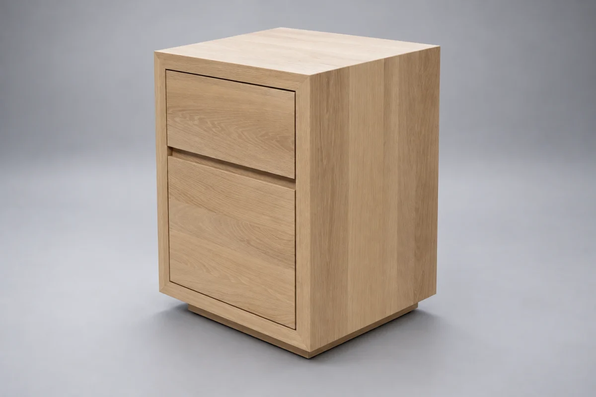Custom SB685 Nightstand on a silver studio background