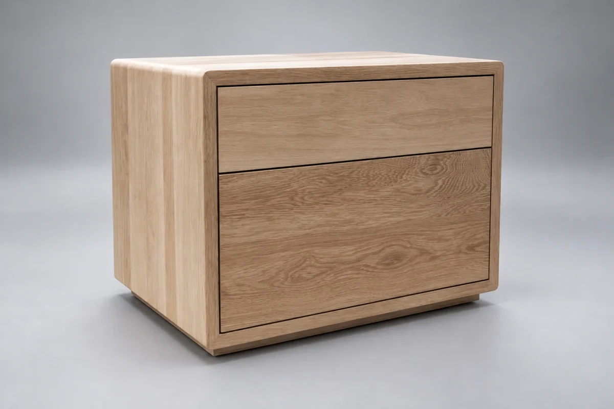 Custom SB446 Nightstand on a silver studio background