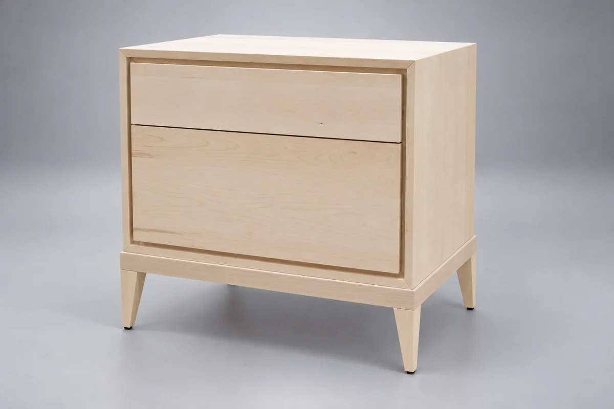 Custom SB783 Nightstand on a silver studio background